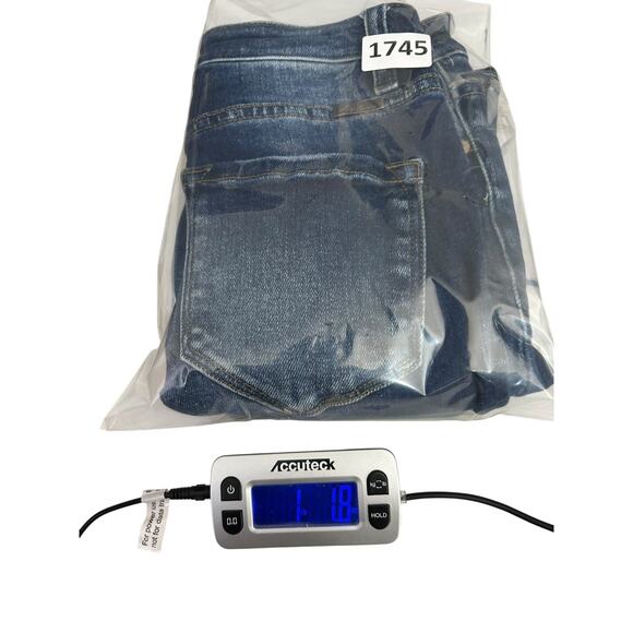 Kancan Maurices Jeans Size 26 High Rise Skinny Dark Wash Blue Denim Distressed - Picture 12 of 12